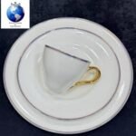 ⁦طقم سفره مدور كيرف 113 قطعه بون شاينا⁩ - الصورة ⁦8⁩