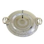 طقم صواني استالس 2 قطعه 18/10