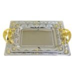 طقم صواني استالس 18/10 لوكس 2 قطعه