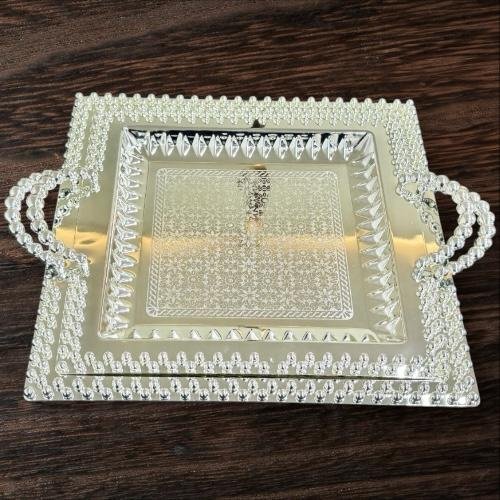 طقم صواني سيلفر 2 قطعه لوكس طقم صواني سيلفر 2 قطعه لوكس