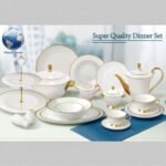 طقم سفره نارومي 113 قطعه بقاعده زهبي