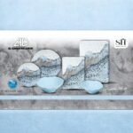 ⁦طقم ميلامين مربع 42 قطعه⁩ - الصورة ⁦8⁩