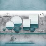 ⁦طقم ميلامين مربع 42 قطعه⁩ - الصورة ⁦4⁩