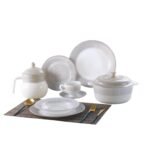 طقم اركوبال 58 قطعه مدور ماربل