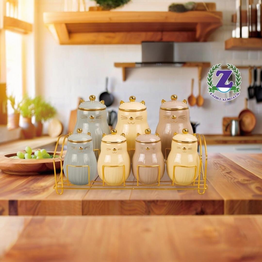 طقم توابل 7 قطع طقم توابل 7 قطع