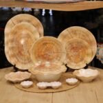 ⁦طقم ميلامين مدور اس اتش 38 قطعه⁩ - الصورة ⁦2⁩