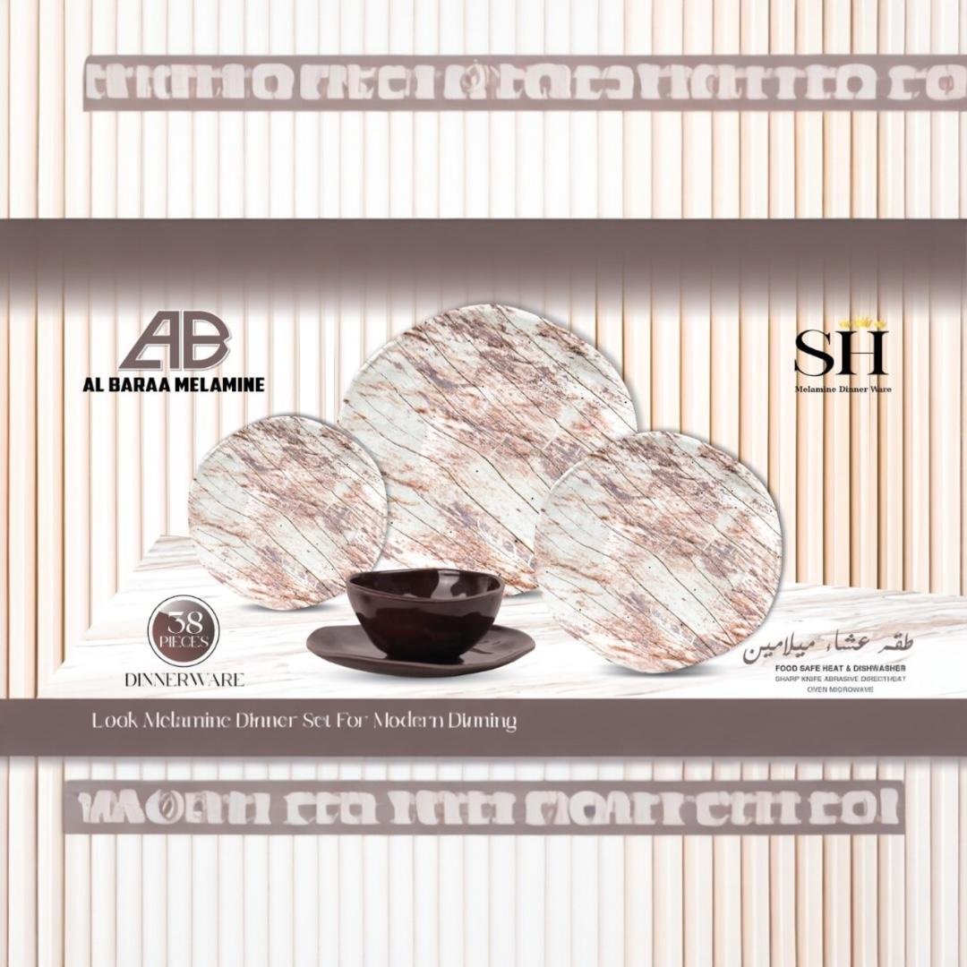 طقم ميلامين مدور 42 قطعه طقم ميلامين مدور 42 قطعه