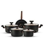 طقم حلل 9ق اكسفورد (4حلل+ووك)