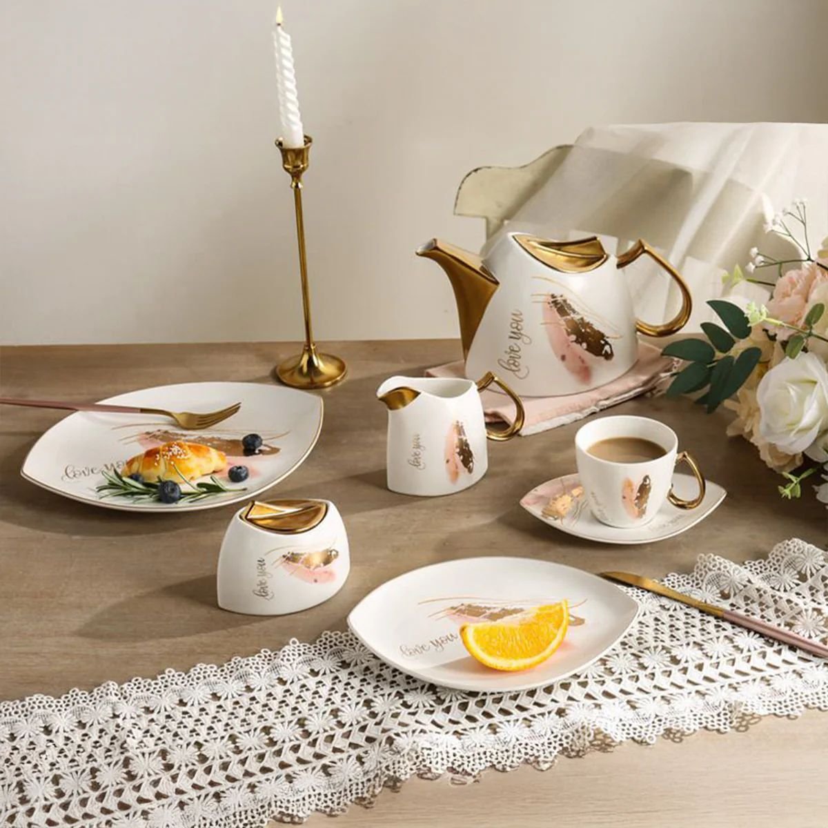 طقم شاي 24ق – TJ-38 طقم شاي 24ق – TJ-38