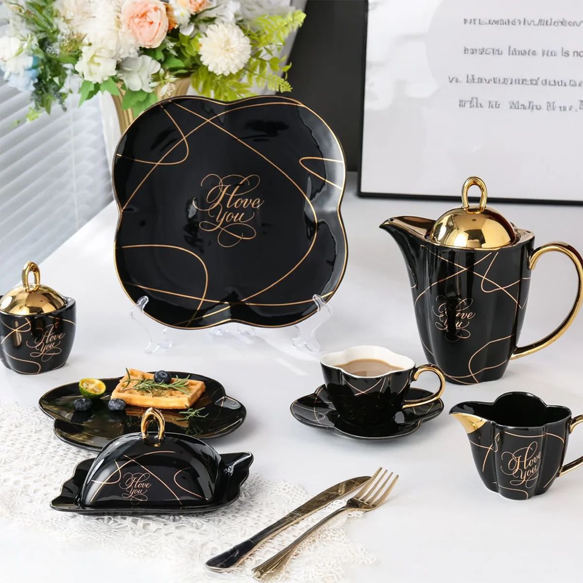 طقم شاي 26ق TJ0019 طقم شاي 26ق TJ0019