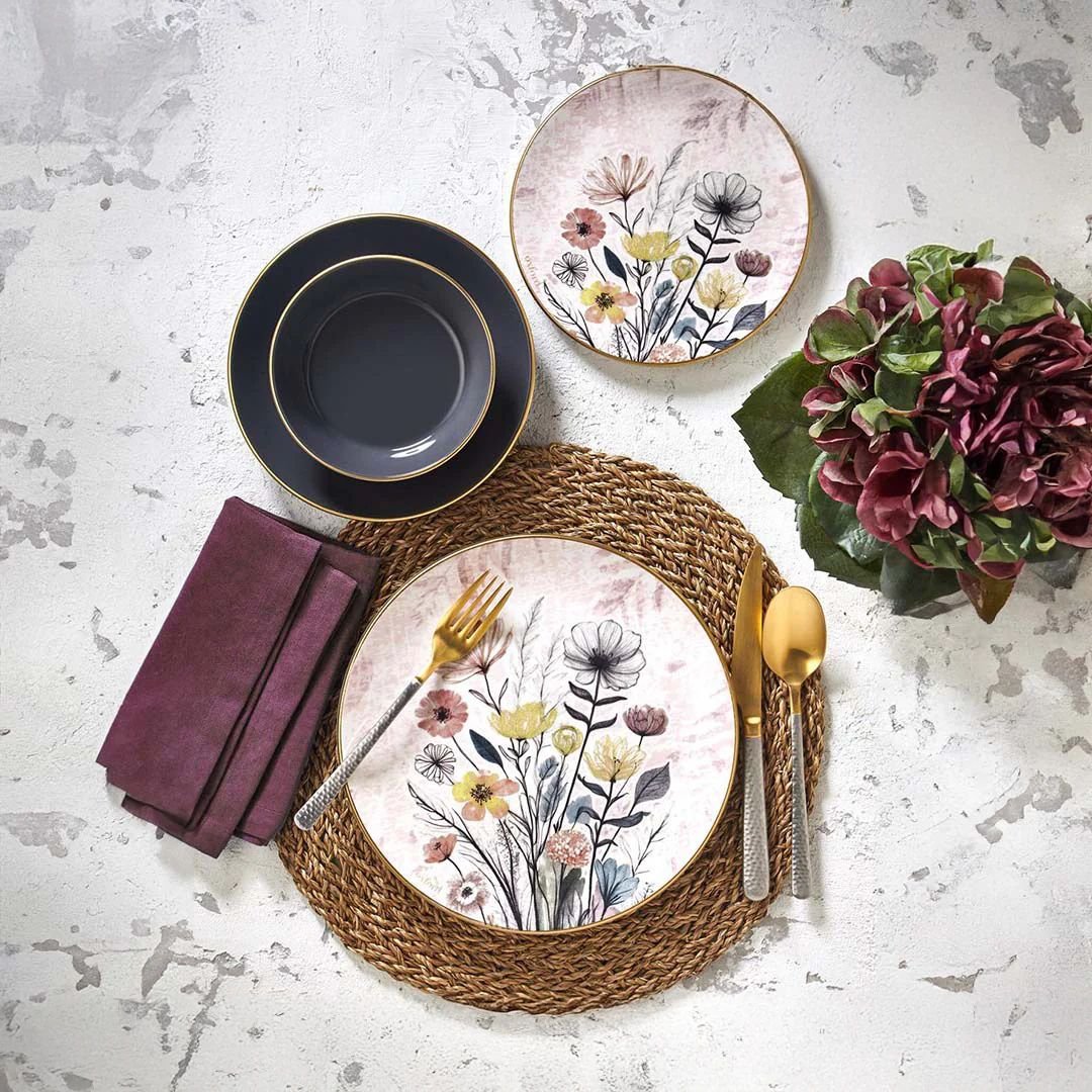 طقم عشاء 24ق تركي ROCHER طقم عشاء 24ق تركي ROCHER