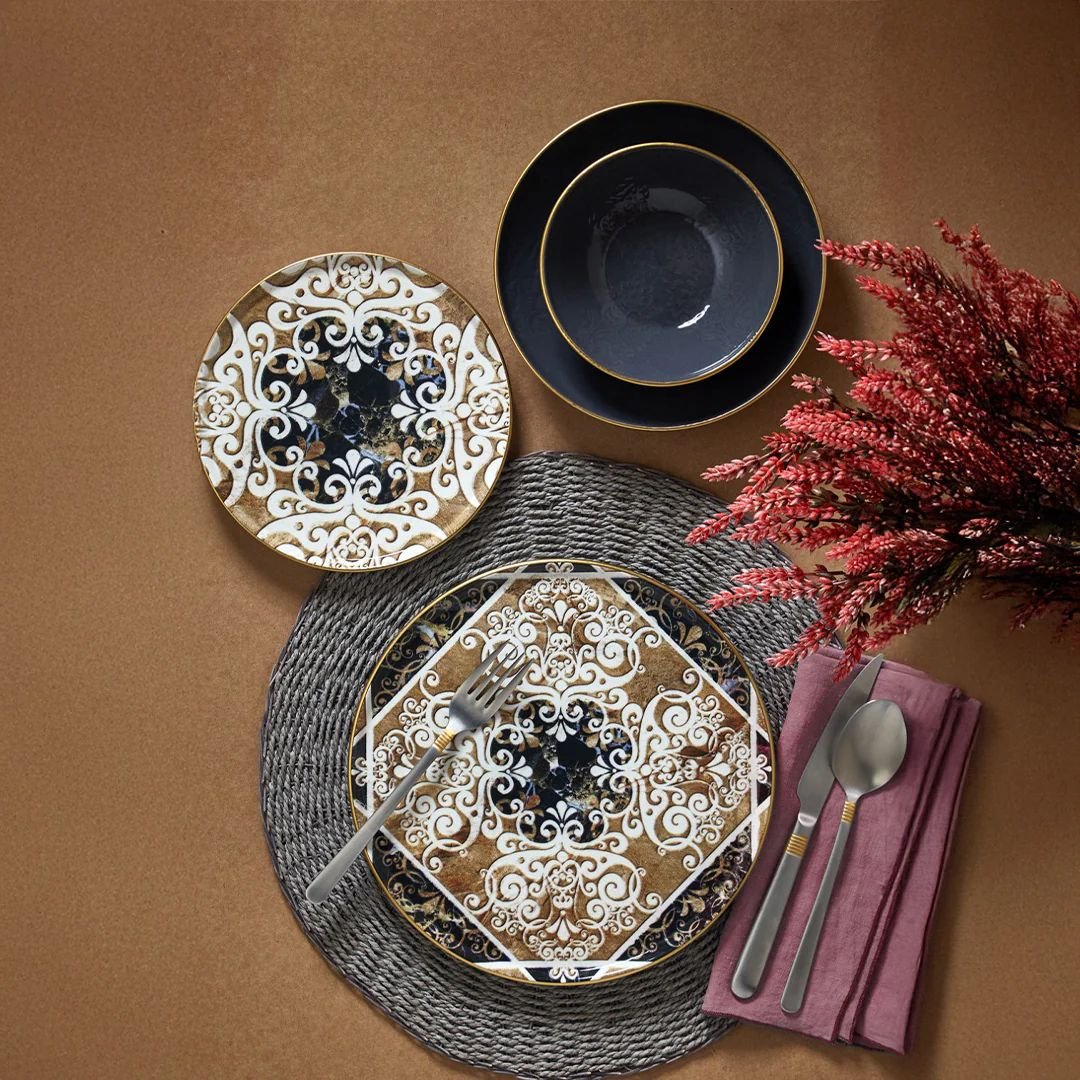 طقم عشاء 24ق تركي posh طقم عشاء 24ق تركي posh