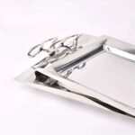 ⁦صينية استانلس 2ق - t624-ss⁩ - الصورة ⁦2⁩