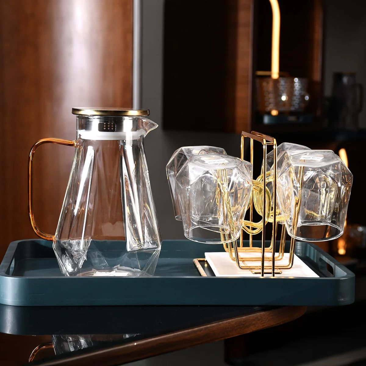 طقم شربات دبل جلاس 9ق-SSG083 طقم شربات دبل جلاس 9ق-SSG083