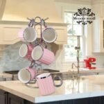 كافيه بحامل استيل دهبي رقم 22