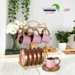 قهوه علي حامل بالطبق رقم 555EG