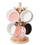 ماج شوربه 6 ق بحامل خشب رقم 302