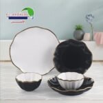 ⁦طقم عشاء 24 قطعه مدور الوان⁩ - الصورة ⁦4⁩