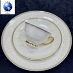 ⁦طقم سفره نارومي 113 قطعه بقاعده زهبي⁩ - الصورة ⁦11⁩