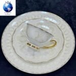 ⁦طقم سفره نارومي 113 قطعه بقاعده زهبي⁩ - الصورة ⁦13⁩