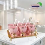 ⁦طقم خشاف بالصينيه بورسلين⁩ - الصورة ⁦4⁩