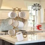 ⁦ماج كافيه بحامل استيل دهبي رقم 22⁩ - الصورة ⁦5⁩