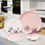 طقم عشاء 24 قطعه مدور رقم 507