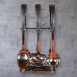 طقم توزيع استالس مستطيل ليزر الوان