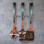 طقم توزيع استالس مستطيل ليزر الوان