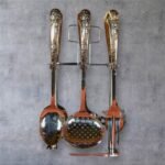 طقم توزيع استالس مستطيل ليزر الوان