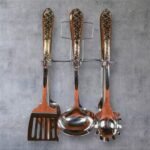 طقم توزيع استالس مستطيل ليزر الوان