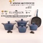 ⁦طقم جرانيت ماتريكس 9 قطع تركي⁩ - الصورة ⁦8⁩