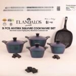 ⁦طقم جرانيت ماتريكس 9 قطع تركي⁩ - الصورة ⁦7⁩