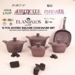 ⁦طقم جرانيت ماتريكس 9 قطع تركي⁩ - الصورة ⁦10⁩