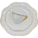 ⁦طقم سفره مروحه ١١٠ قطعه full gold⁩ - الصورة ⁦7⁩