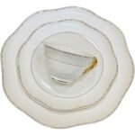 ⁦طقم سفره مروحه ١١٠ قطعه full gold⁩ - الصورة ⁦4⁩