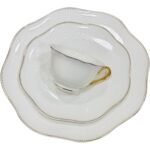 ⁦طقم سفره مروحه ١١٠ قطعه full gold⁩ - الصورة ⁦2⁩