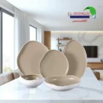 ⁦طقم عشاء 25 رقم213 حرف A,B,C⁩ - الصورة ⁦3⁩
